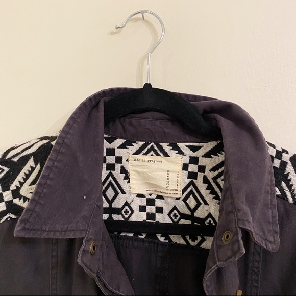 FOREVER 21 “Aztec Print” Utility Jacket - Picture 5 of 5